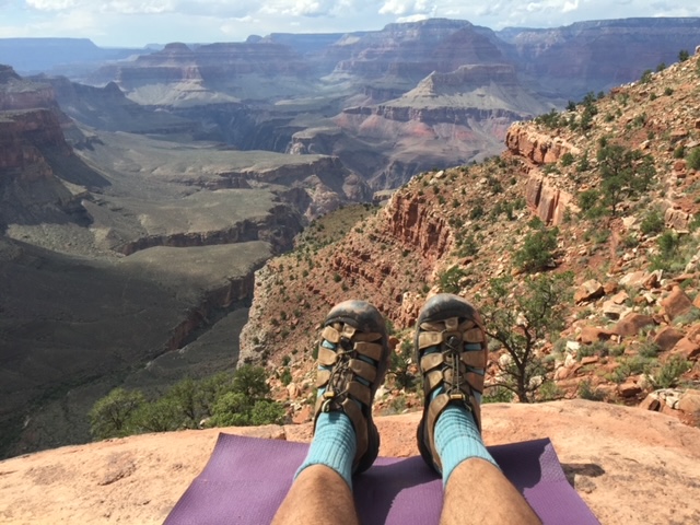 Relaxing in the Grand Canyon