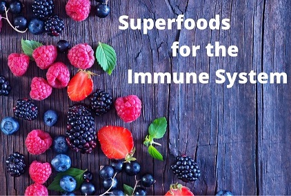 Superfoods boost the immune system such as colostrum.